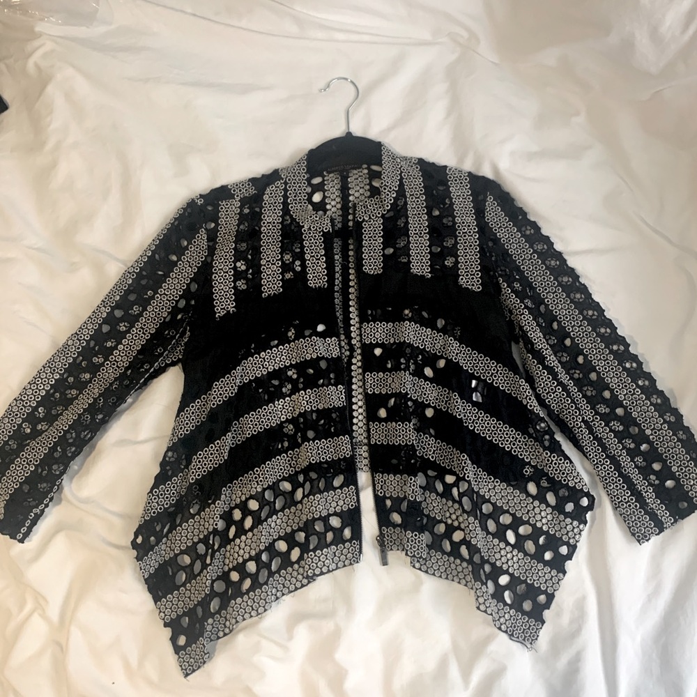 ALBERTO MAKALI zip up shirt